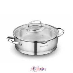 ماهیتابه استیل کرکماز سایز 24 مدل A1994